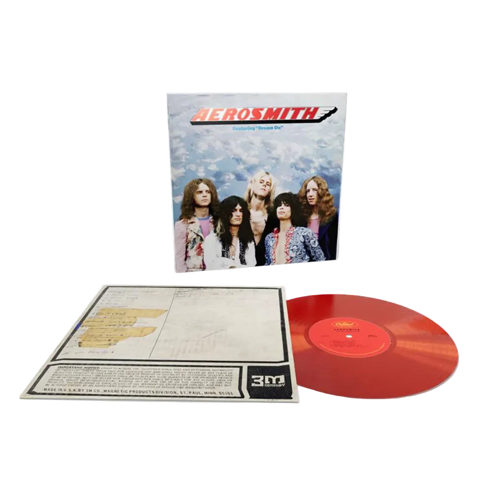 Aerosmith –  Limited Edition Fanpack: Translucent Red Vinyl  + T-Shirt - Image 2