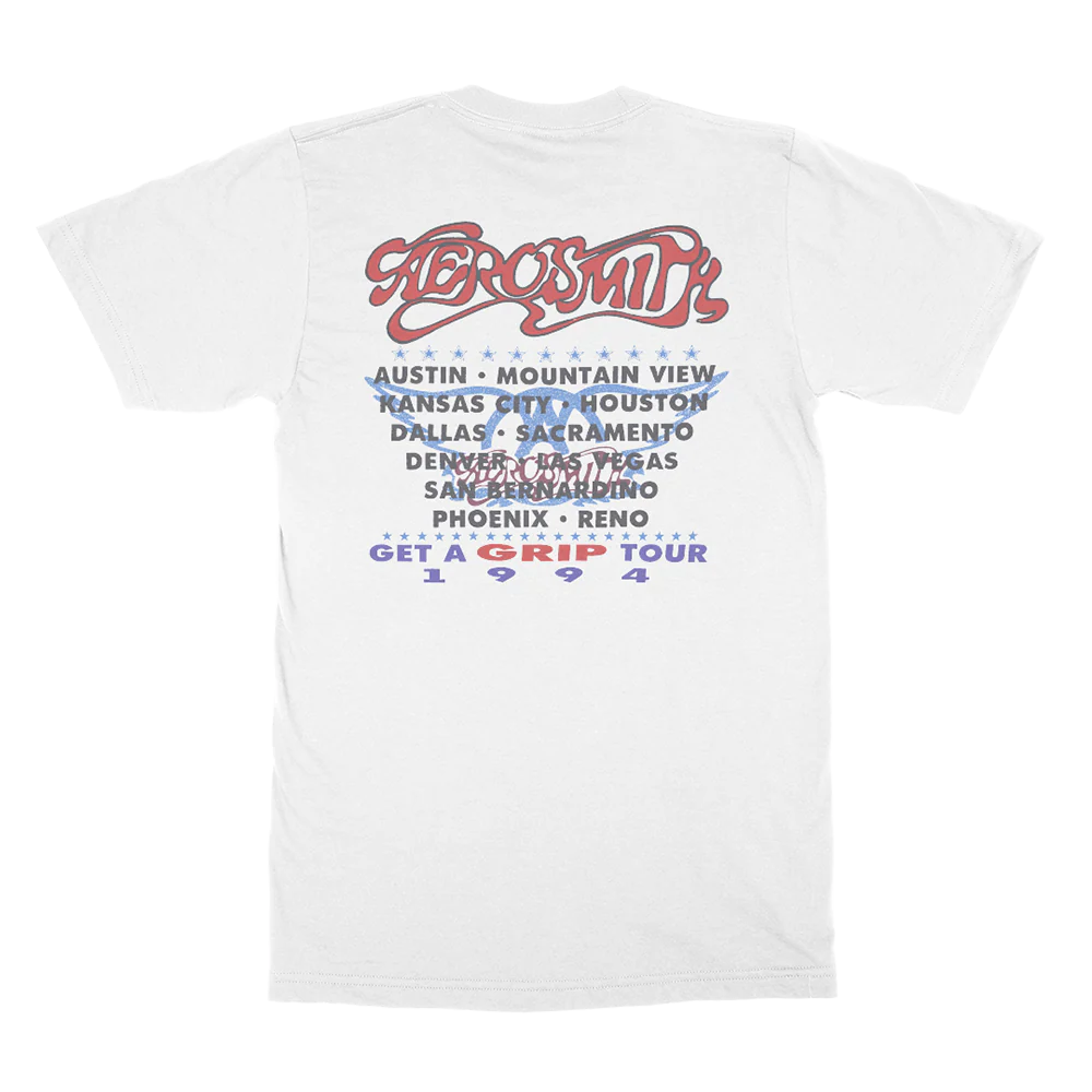 Get A Grip Tour 1994 T-Shirt - Image 3